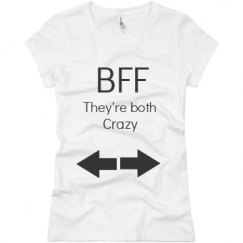 Ladies Slim Fit Basic Promo Jersey Tee