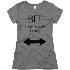 Ladies Slim Fit Super Soft Triblend Tee