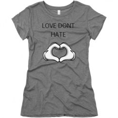 Ladies Slim Fit Super Soft Triblend Tee