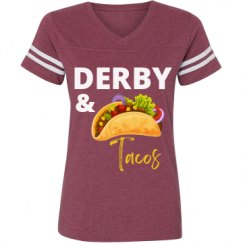 Ladies Relaxed Fit Vintage Sports Tee