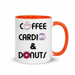 11oz Ceramic Mug with Color Inside