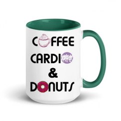 15oz Ceramic Mug with Color Inside