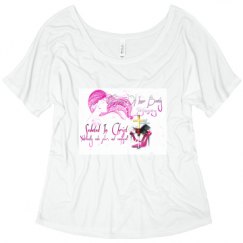 Ladies Flowy Slouchy Tee