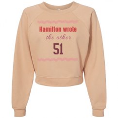 Women's Raglan Pullover Fleece