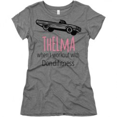 Ladies Slim Fit Super Soft Triblend Tee