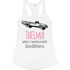 Ladies Slim Fit Racerback Tank Top