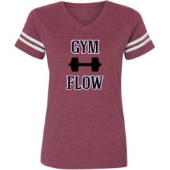 Ladies Relaxed Fit Vintage Sports Tee