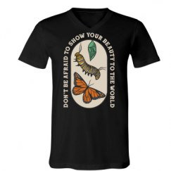 Unisex V-Neck Jersey Tee