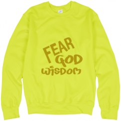 Unisex Neon Crewneck Sweatshirt