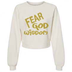 Women's Raglan Pullover Fleece