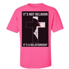 Unisex Ultra Cotton Safety Neon Crewneck Tee