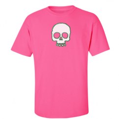 Unisex Ultra Cotton Safety Neon Crewneck Tee