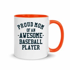 11oz Ceramic Mug with Color Inside