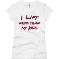 Ladies Slim Fit Basic Promo Jersey Tee