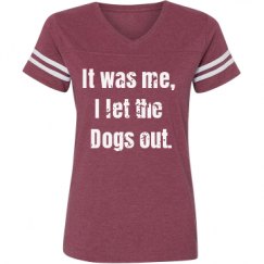 Ladies Relaxed Fit Vintage Sports Tee