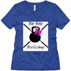Ladies Relaxed Fit V-Neck Tee