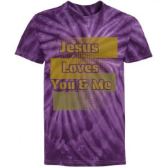 Youth Tie-Dye Cyclone Pinwheel Tee