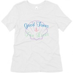 Ladies Relaxed Fit Super Soft Triblend Tee