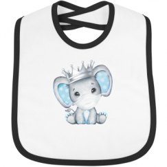 Infant Contrast Trim Bib