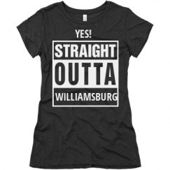 Ladies Slim Fit Super Soft Triblend Tee