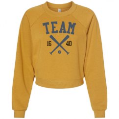 Women's Raglan Pullover Fleece