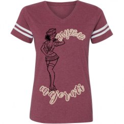Ladies Relaxed Fit Vintage Sports Tee