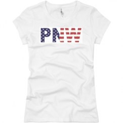 Ladies Slim Fit Basic Promo Jersey Tee