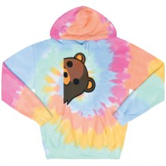 Unisex Tie-Dye Fleece Hoodie