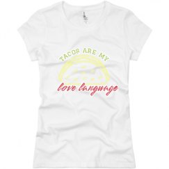 Ladies Slim Fit Basic Promo Jersey Tee