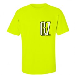 Unisex Ultra Cotton Safety Neon Crewneck Tee