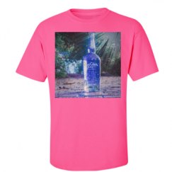 Unisex Ultra Cotton Safety Neon Crewneck Tee