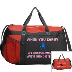 DONDIFITNESS LADIES DUFFEL BAG