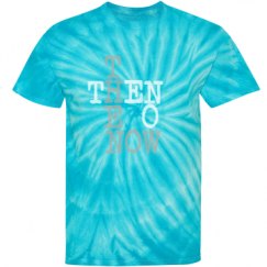 Unisex Tie-Dye Cyclone Pinwheel Tee