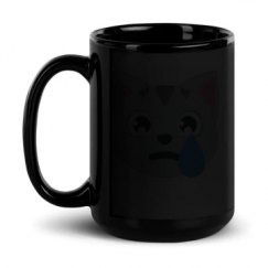 15oz Black Glossy Mug