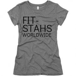 Ladies Slim Fit Super Soft Triblend Tee