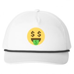Snapback Five-Panel Rope Hat