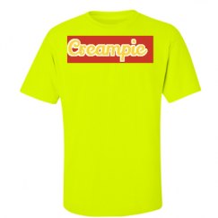 Unisex Ultra Cotton Safety Neon Crewneck Tee