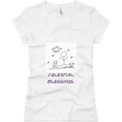 Ladies Slim Fit Basic Promo Jersey Tee