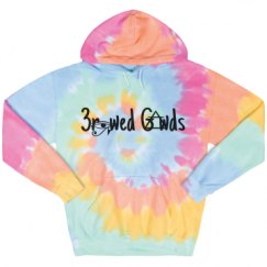 Unisex Tie-Dye Fleece Hoodie