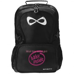 Baby inside Backpack