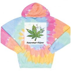 Unisex Tie-Dye Fleece Hoodie