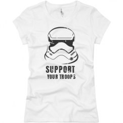 Ladies Slim Fit Basic Promo Jersey Tee