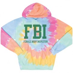 Unisex Tie-Dye Fleece Hoodie