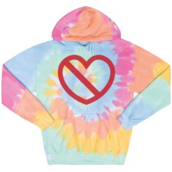 Unisex Tie-Dye Fleece Hoodie