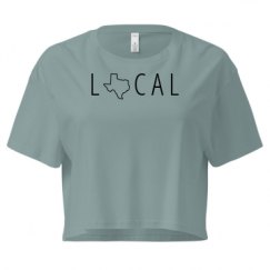 Ladies Festival Cali Crop Top Tee
