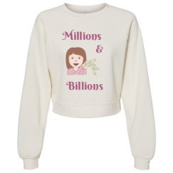 Women's Raglan Pullover Fleece