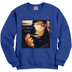 Unisex Film and Foil Crewneck Sweatshirt