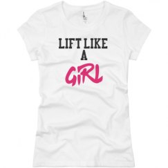 Ladies Slim Fit Basic Promo Jersey Tee