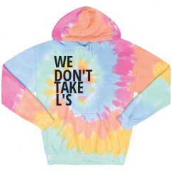 Unisex Tie-Dye Fleece Hoodie