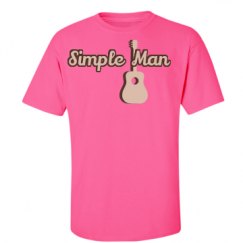 Unisex Ultra Cotton Safety Neon Crewneck Tee